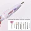 5 In 1 Electric Nail Polish Drill Machine With Light Portable Mini Electric Manicure Art Pen Tools For Gel Remover