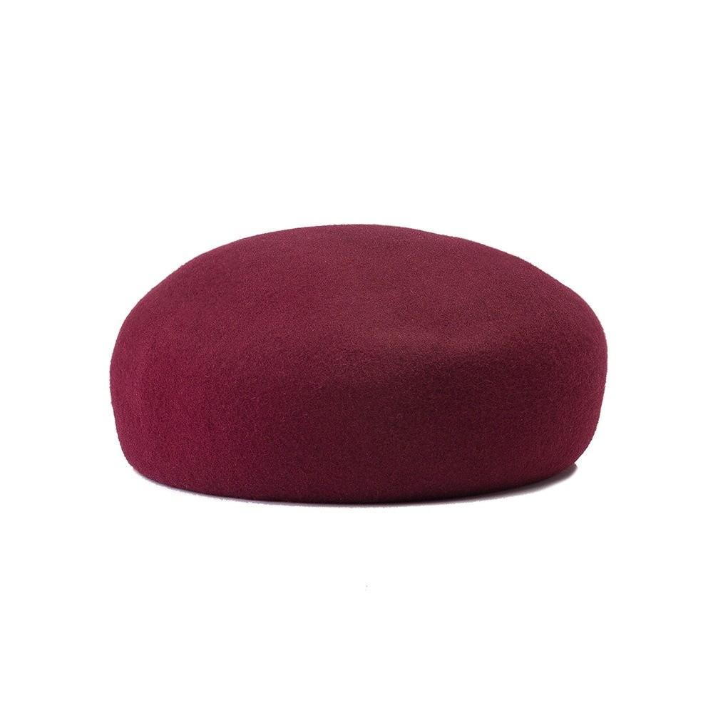 Classic Top Hat Keep Warm Wool Beret Cap Luxurious Women's Beret Hat  Winter