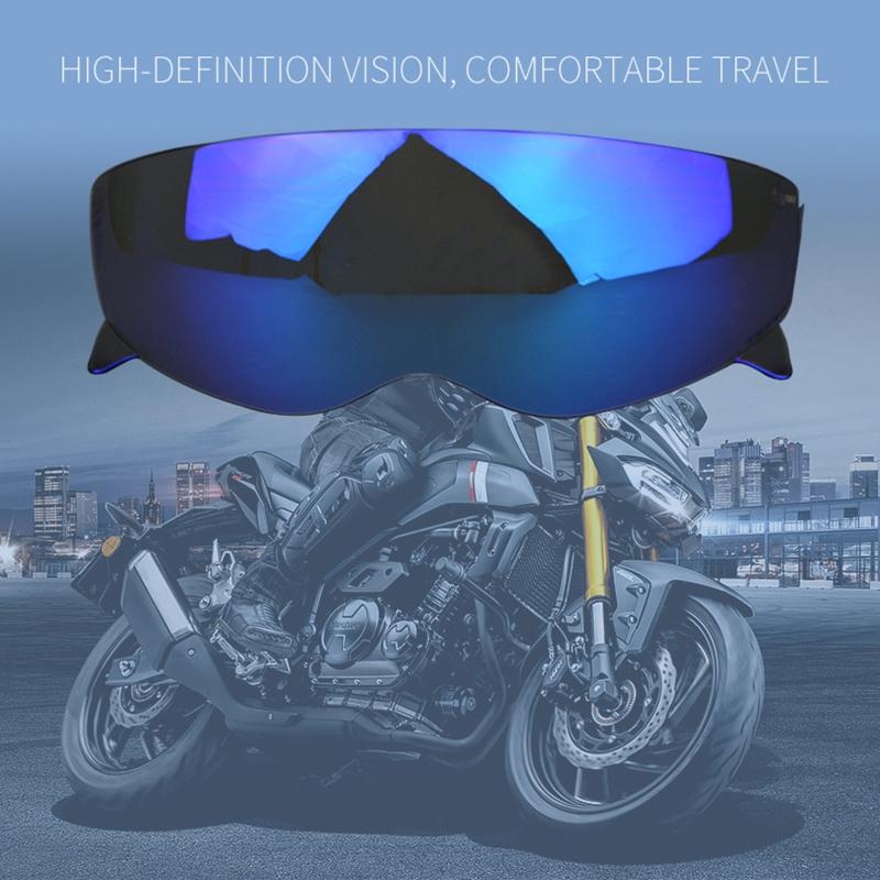Helmet Visor Lens for Scorpion Combat/Covert-X Motorcycle Accessories