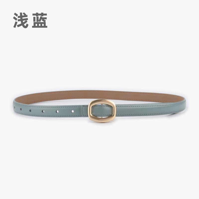 Women'S Leather Women'S Belt Simple Casual Pants Jeans Decoration Women'S Bf Style