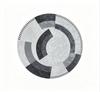 Light Luxury Bedroom Decor Round Carpet Retro Style Carpets for Living Room Fluffy Soft Bedside Floor Mat Thick Plush Lounge Rug