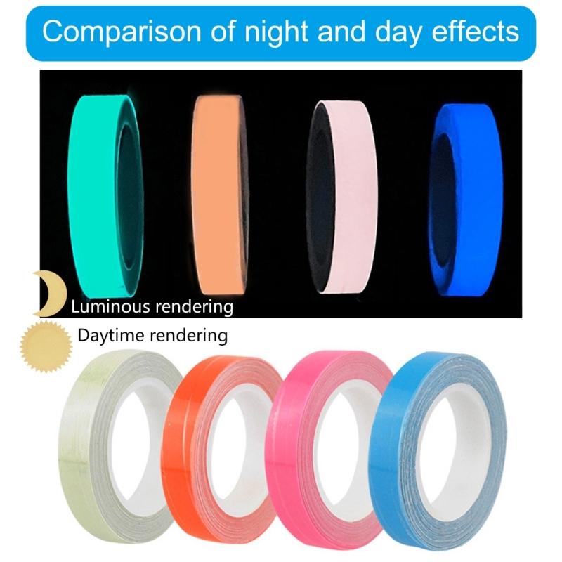 Glows In Dark Tape For Safety And Decoration Sturdy Waterproof Adhesive Materials With Long Time Use Luminescence