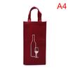 Creative Packaging Bags Paper Gift Box With String For Red Wine Bottle