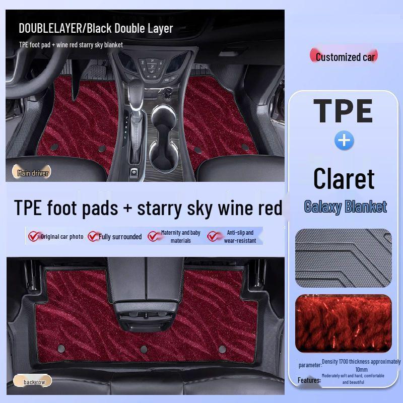 BYD Fangchengbao 5-Door Waterproof Non-Slip Full Surround TPE Car Mat