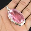 Pink Kunzite Gemstone Handmade 925 Sterling Silver Jewelry Pendant Statement Bohemian Pendant Pink Kunzite Gemstone Pendant For Gifts