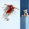 Soccer Theme Wall Decal For Bedroom Living Room Sports Home Wall Decoration
