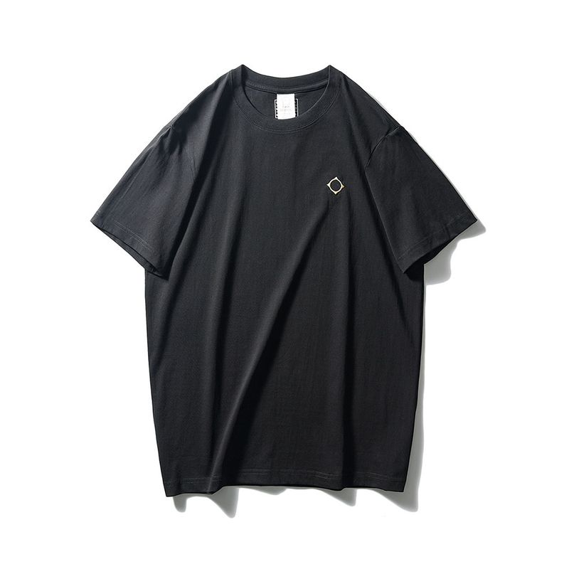 American-Style High-Weight Pure Cotton T-Shirt for Men, Short-Sleeved, Summer 2024 New Model, Sweatshirt, Export Men's Base Layer T-Shirt