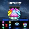 RGB Brake Lights Dynamic Colorful Demon Eye Triangle Rear Lamp 12V 24V for Car Motorcycle Truck Warning Light Flowing Tail Light