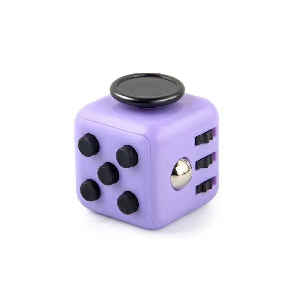 Creative Solid Color Fidget Dice handheld cube Release Stress Autism Anxiety Adult Kids Relief Anti-Stress finger children toys
