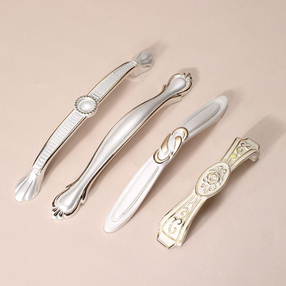 Rust-Resistant Cabinet Knobs European Drawer Pulls Handles  For Kitchen