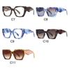 Women&Men Oversized Vintage Irregular Frame Ladies Sun Glasses Square Sunglasses Shades