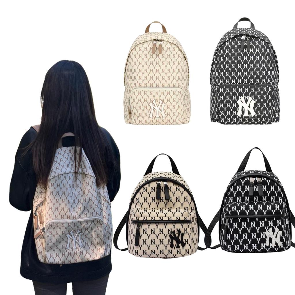 Korea 2025 ML Versatile Monogram Backpack: Large Capacity Unisex Schoolbag