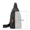 Men Fashion Chest Waist Bag Casual Outdoor Travel Nylon Sling Bag Chest Bag Phone Bag