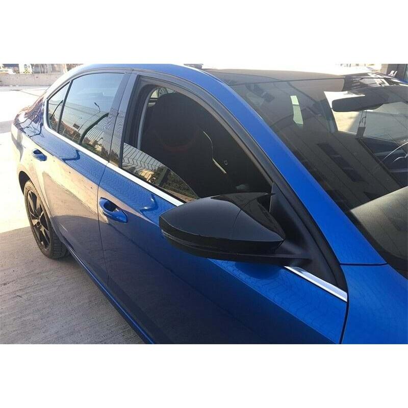 Paar Auto Rückspiegel Abdeckungen Flügel Spiegel Kappen Für Skoda Octavia Mk3 A7 5E 2014- Für VW T-Roc T-kreuz 2018-