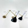 Pair of Brass Stilnovo Modern Diabolo Wall Sconces – Contemporary Wall Lamp Fixtures