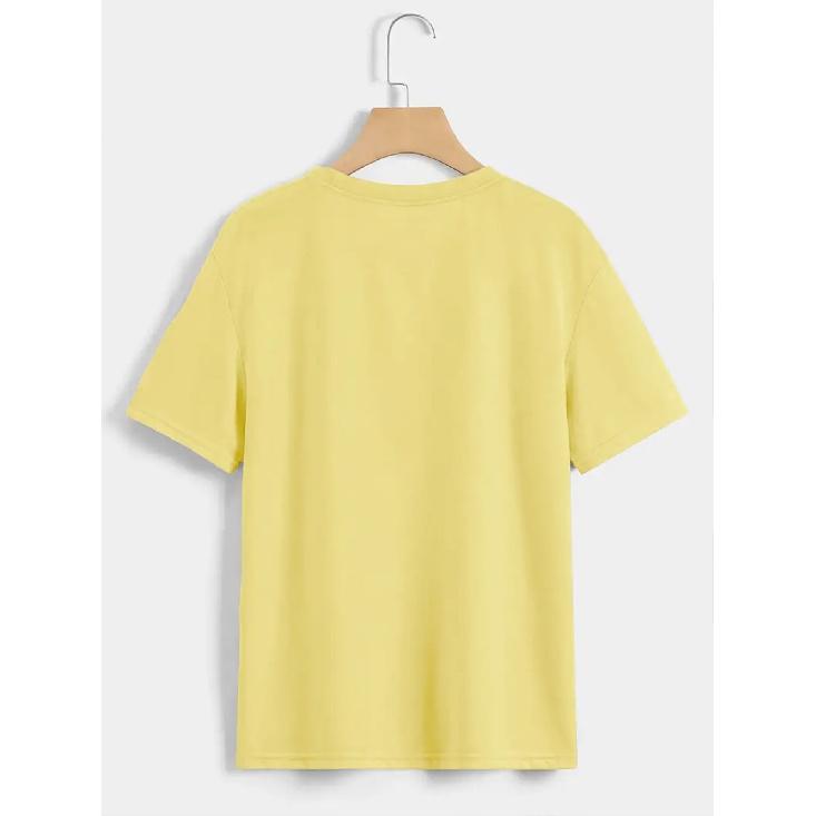 Spanish Letter Print Spring/summer Casual Wear T Round-neck Short-sleeve Sports Shirt T Women's T-shirt