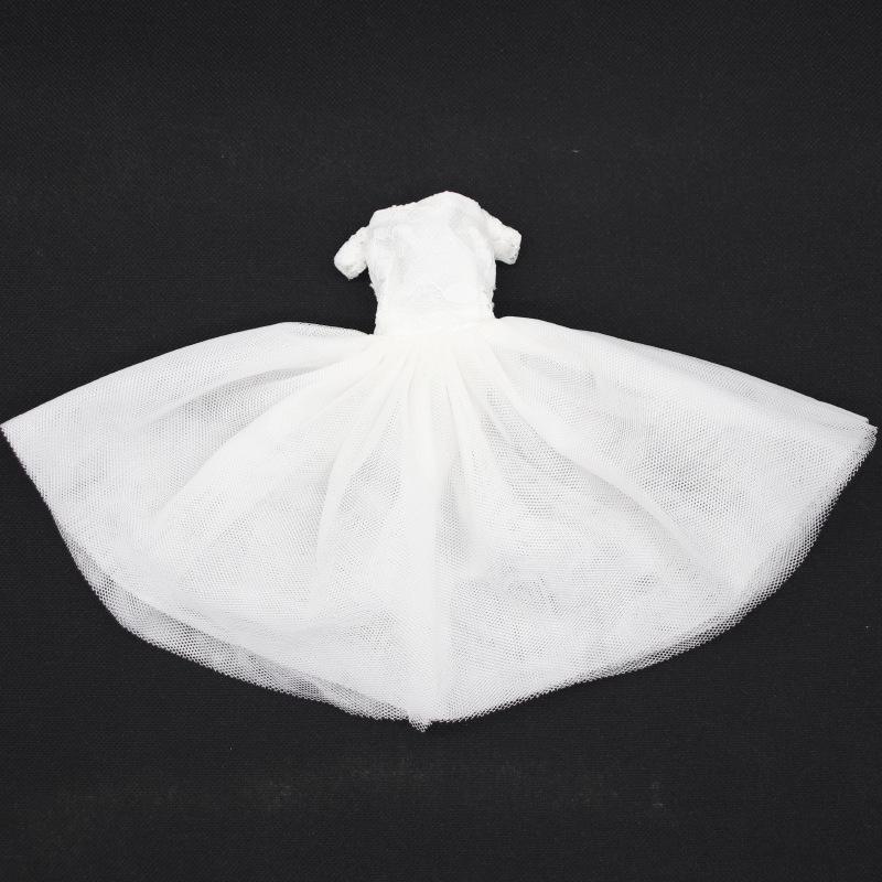 Multicolored Mini Mesh Skirt for 29cm Dolls - Babi Wedding Dress, Short Dress-Up Skirt for Toy Girls