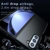 For Samsung Galaxy Z Fold 6 5 4 Fold6 Fold5 Matte Anti Fingerprint Transparent Shockproof TPU Case Anti-drop Non Yellowing Back Cover Protector Shell