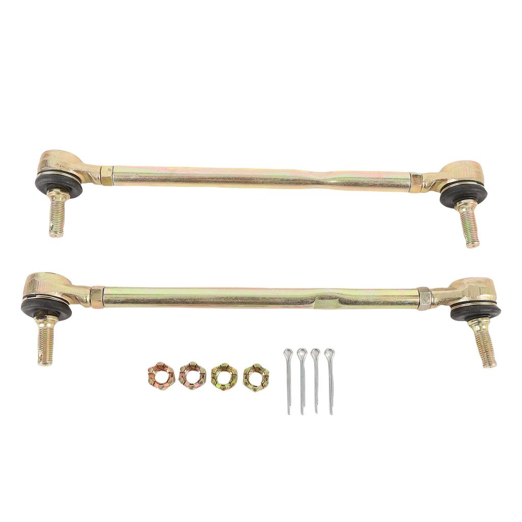 Spurstangenendstück-Satz 39111 1076 Legierter Stahl Gummi 2 Spurstangen Satz Ersatz für Bayou 220 KLF220 250 KLF250