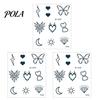 3 Pezzi Adesivi Tatuaggio Impermeabili per Uomo Donna, Viso Corpo Braccio Petto Spalla Coscia Vita Tatuaggio Temporaneo Decalcomania, Tatuaggio Finto Body Art a Lunga Durata