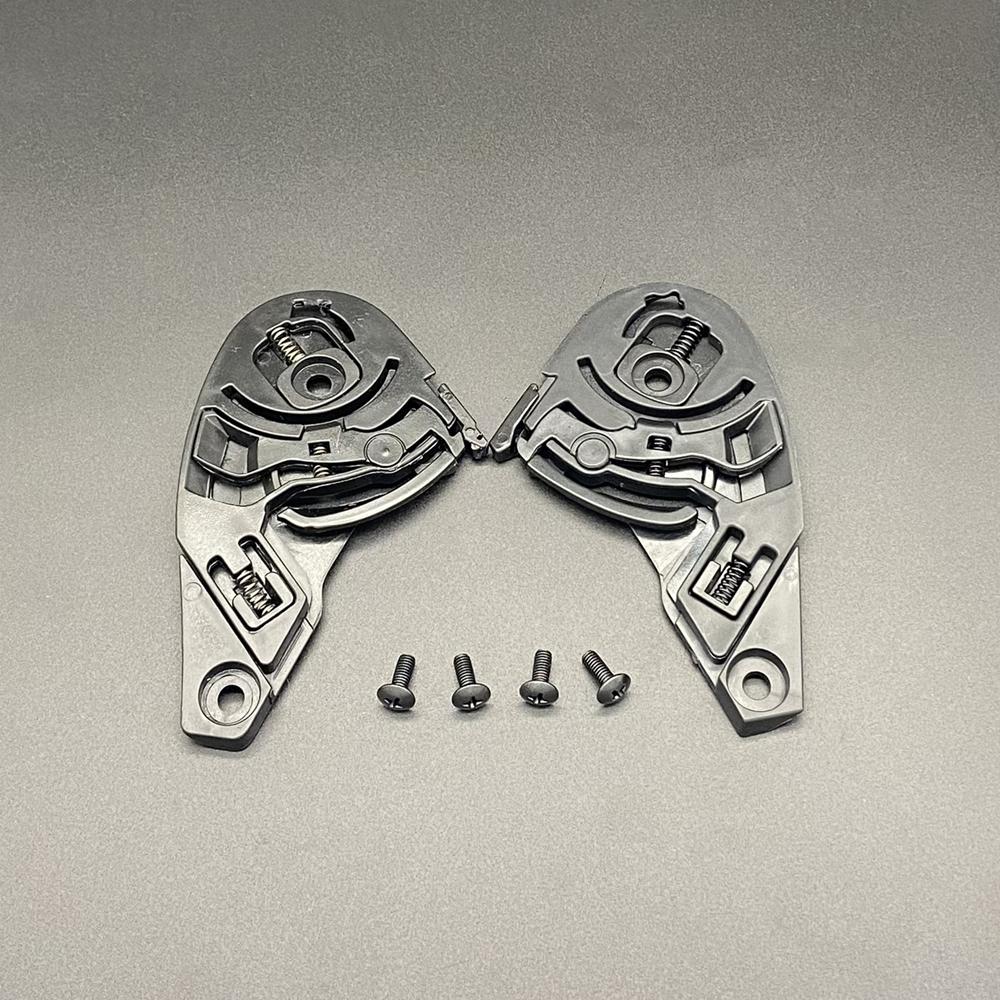 J-Cruise Accessories Pivot Kit for SHOEI J Force 4,CJ-2 J-Cruise 2 Helmet Visor Gear Base Plate 1 pair with screws