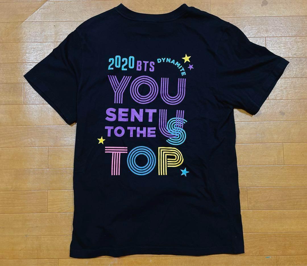 

[USED] BTS 2020 DYNAMITE T-shirt, Black, Size M