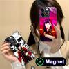 Mato seihei Ren Yamashiro Glass MagSafe Mobile Phone Case for iPhone 17 16 15 14 13 12 11 Air Pro Max Plus Mini Colorful Cover