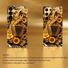Golden Sunflower Accordion fashion phone cases s26 ultra case glass for Samsung Galaxy S26 S25 S24 S23 S22 FE Ultra Plus