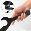 Integrated Central Shaft Wrench Stainless Steel Bike Single Head Spanner Mountain Bicycles Road Cycling Riding Tools