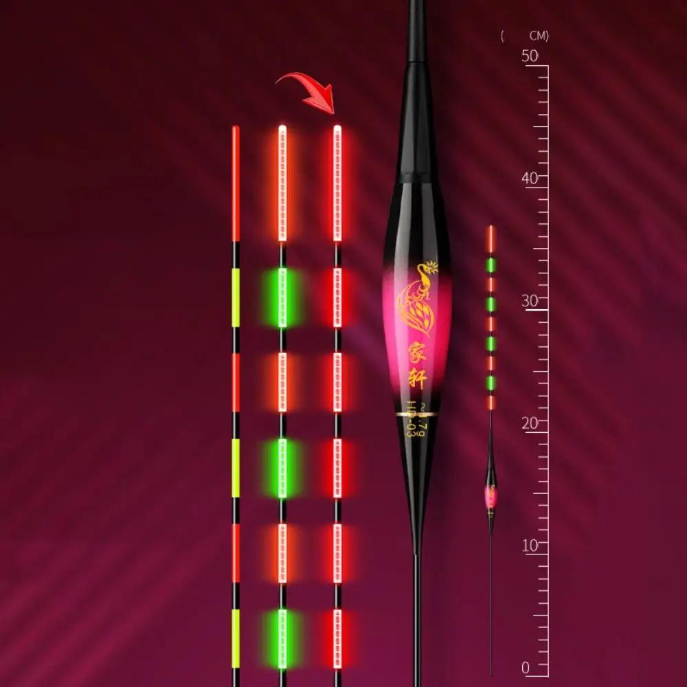 Electronic Fishing Float Indicator Light Float Rock Fishing Floats Slip Drift Tube Buoy Strike Long Tail Night Fishing