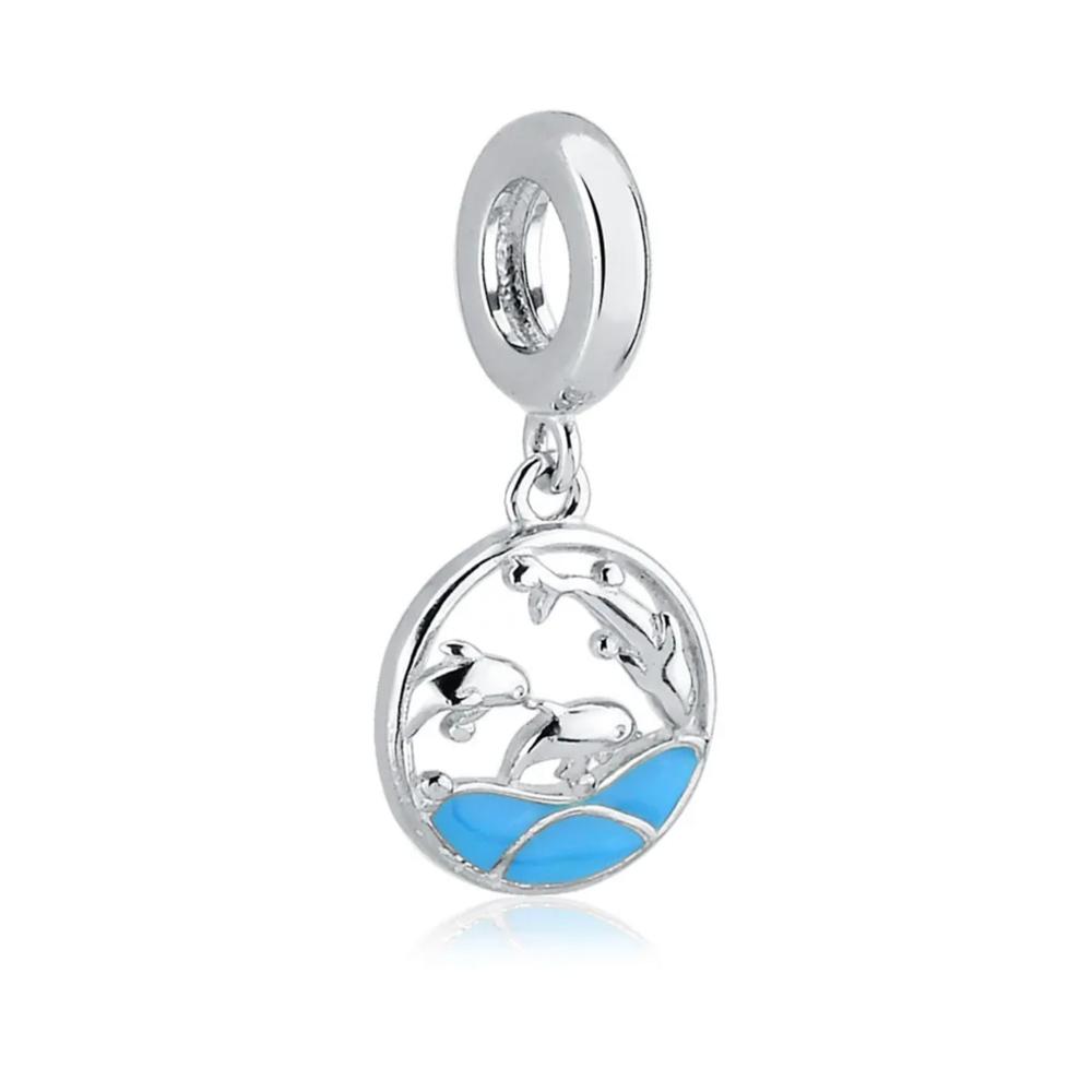 New In Spring Ocean Fish Crab Charms Copper Bead Fit Original Bracelets Pandenttrinket For Diy Jewelry Gifts