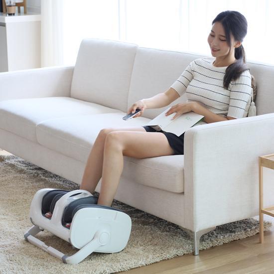 MEDINESS Swing Grip Calf Heating Massager MVP-6940 (White/Black)