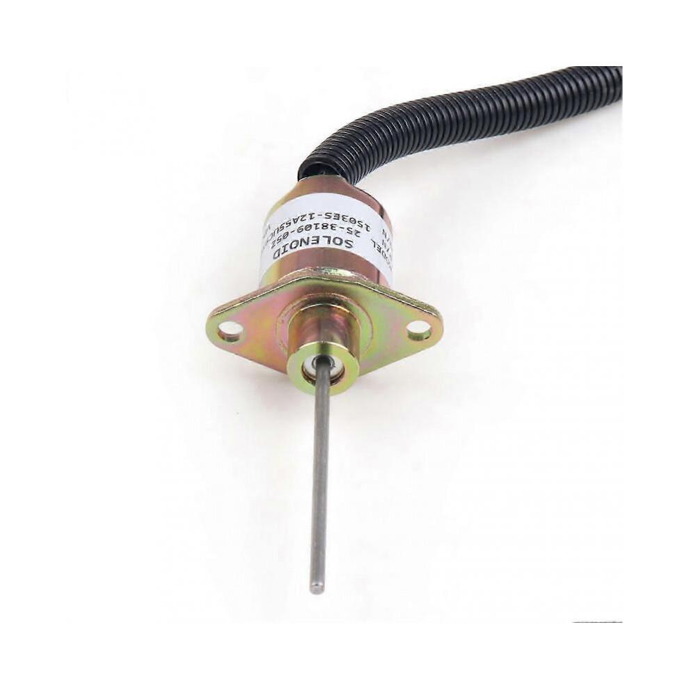 Engine Fuel Shut Off Stop Solenoid 12v for Kubota V2203-di/ Carrier Vector 1800 p202411261005