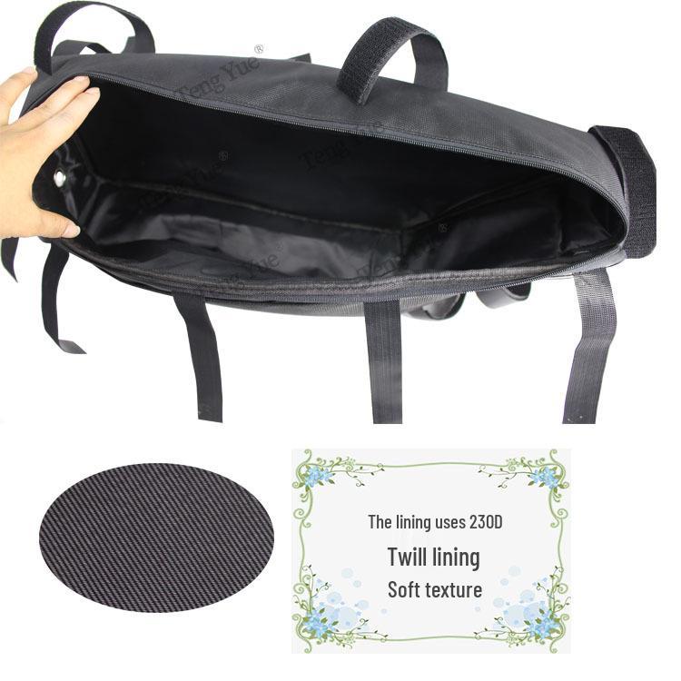 831 Large Capacity Trapezoidal Battery Pack & Sundries Bag for Mountain Bikes
