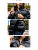 Women's Autumn/Winter Stand-up Collar Short Cotton-padded Leather Jacket - European & American Style