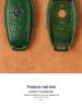 Genuine Leather Handmade Smart Car Key Case for Mercedes - Full Cover