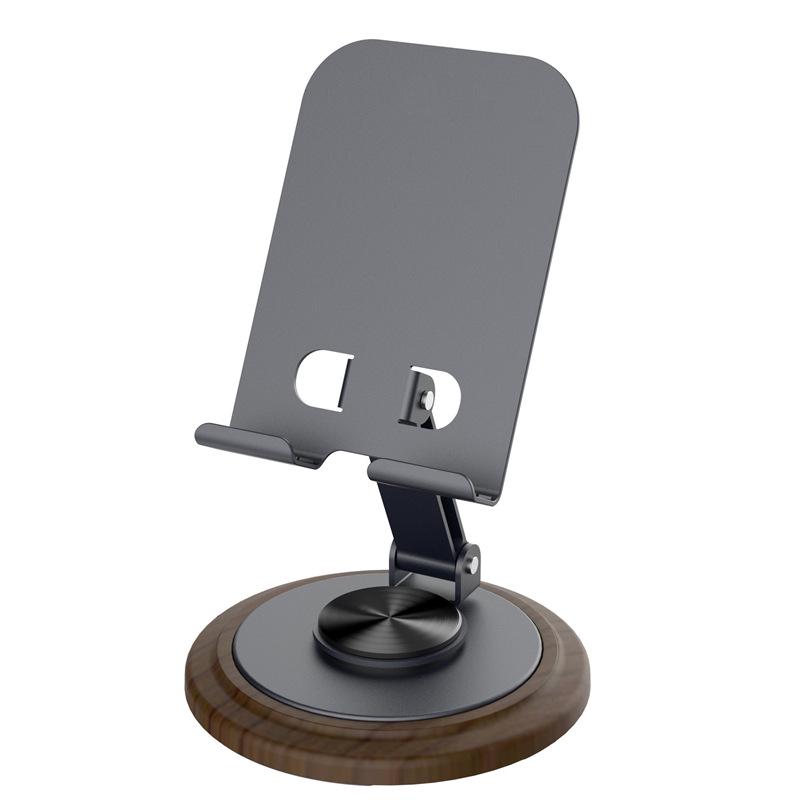 Multi-functional Metal Desktop Stand for Phone/Tablet - Foldable & Rotating