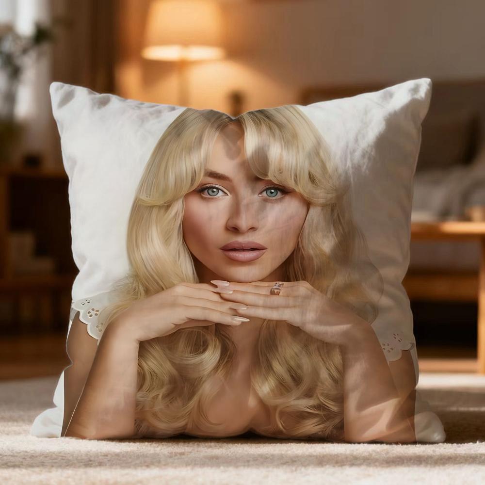 Fashion S-Ssabrina Carpentered Cushion Cover Soft Washable Pillow Case Multi-Scene for Couch Bed Travel Office Use