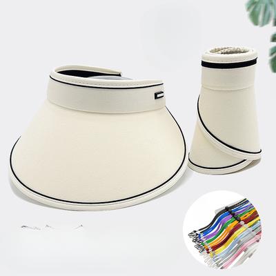 Sunscreen Top Hat for Women with High End Sunshade Cool Sun Hat Solid Color Simple Casual Versatile Sun Hat