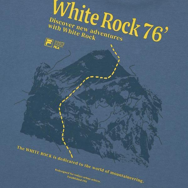 Fila Long Sleeve T shirT whiTe Rock
