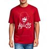 Unisex Tshirt Daily Wear Cotton Tshirt The Adicts With Clown Face Quickdry Soft Cotton Teeshirt Fashion Plus Size Tshirt Casual