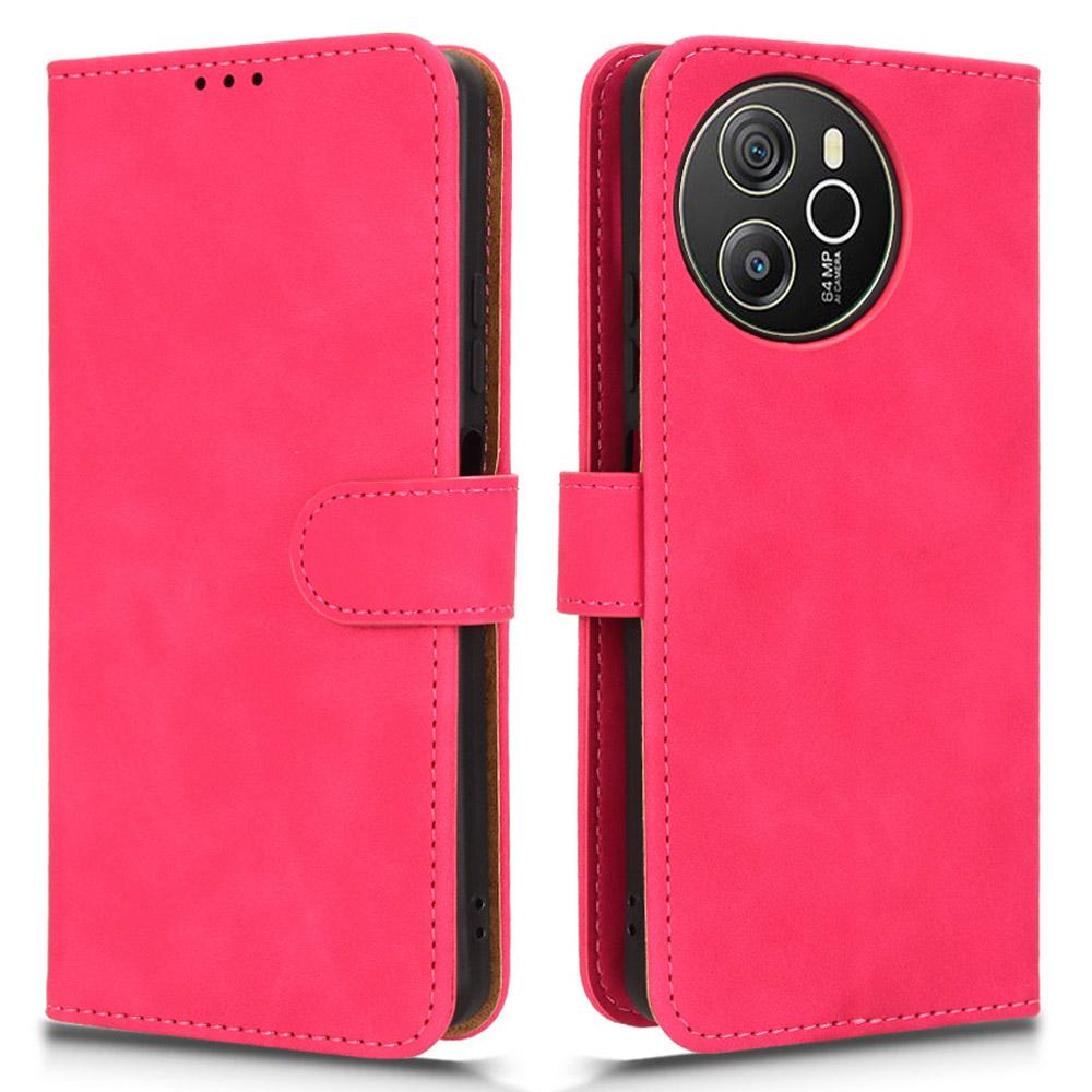 

Для Blackview Shark 8 Case. Захищена від подряпин PU шкіряна кришка для телефону Rose