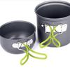 Outdoor Portable Camping Set Pot 101 Set Pot Picnic Cookware 1-2 Person Portable Set Pot