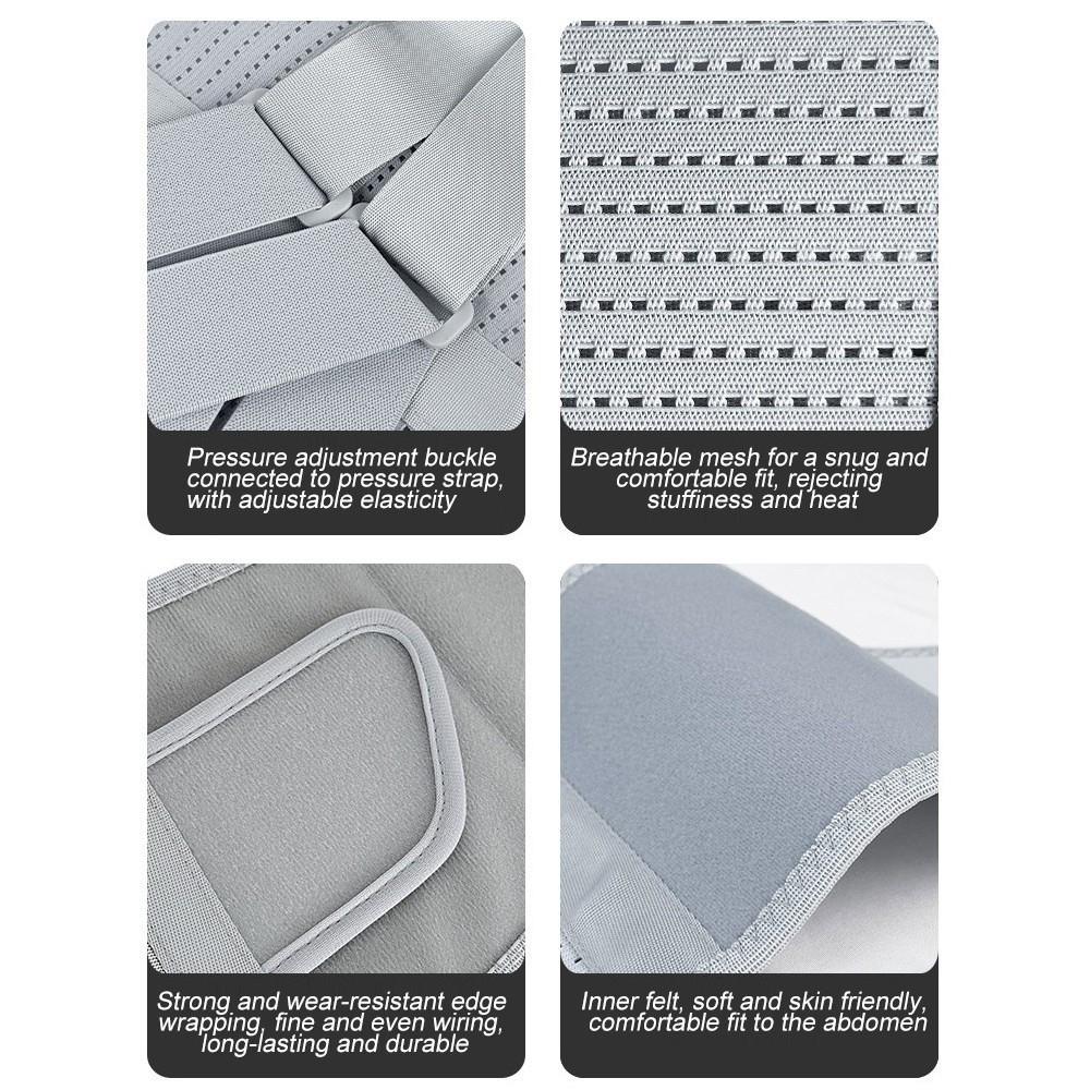 Ergonomic Support Back Brace Adjustable Straps Lower Back Brace  Back Pain Treatment