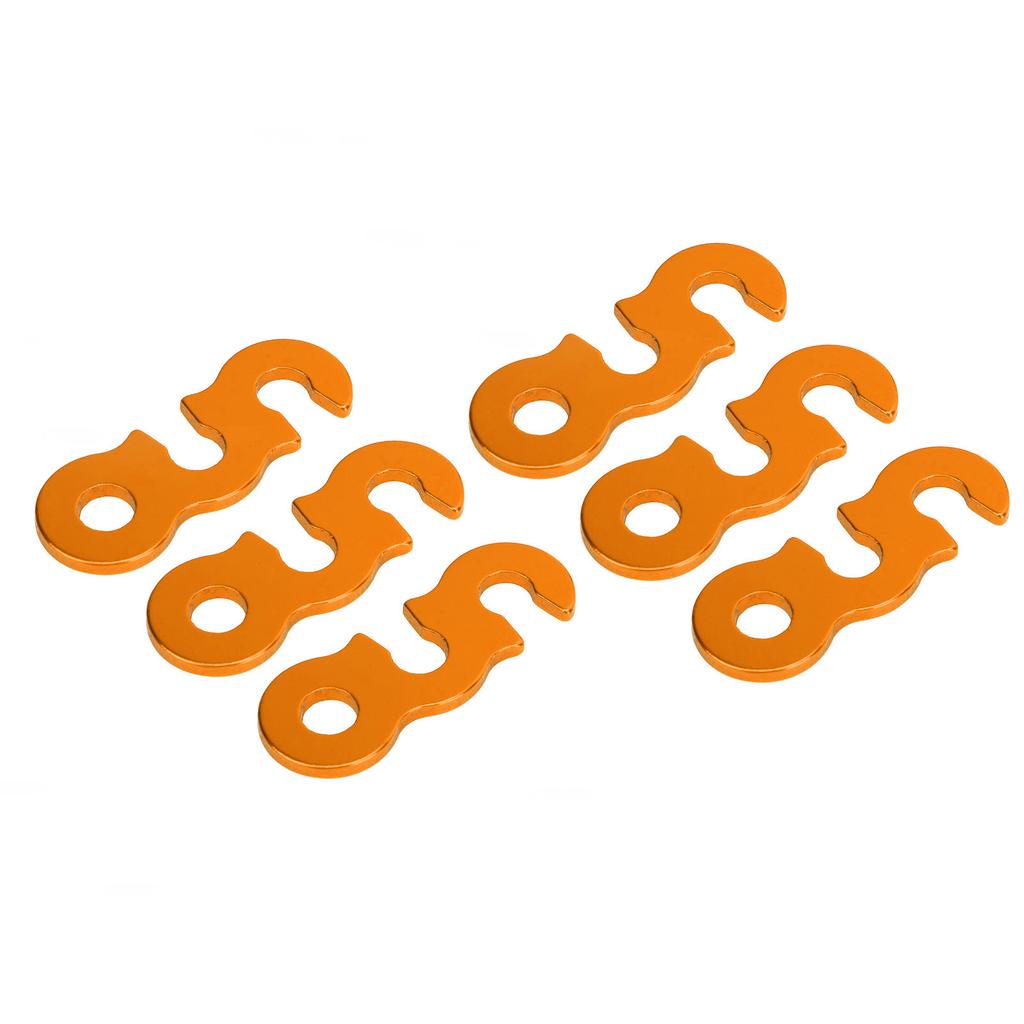 10PCS Rope Tensioner Cord Adjuster Aluminium Alloy Easy Operation Stable Fixation Camping Accessory