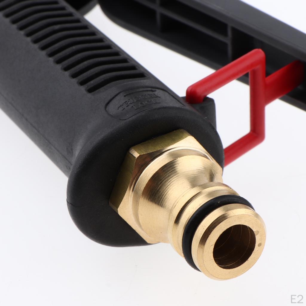 Fan-Shaped Pressure Foam Washer Sprayer W/ 1/2Inch Disassembly of Joint, Car Washing Tools