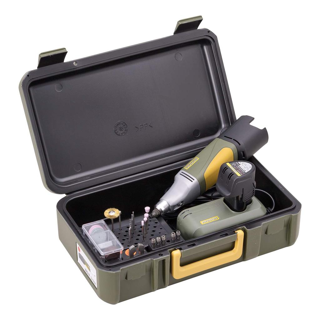Proxxon Micro Grinder with Charger and 25800 IBS/A Case, No.
