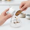 Polyester & Polymeric Material Cat Toy Mouse Head Shaped Cat Treat Dispenser  Daily Entertainment