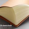 Kraft Paper Thick B5 Soft Cover Notebook: Student Lined & Grid
