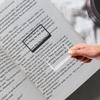 Credit Card Magnifier 3X Magnifiers Portable Mini Magnifying Glass Fire Starting Magnifying Lens Reading Magnifier PVC lens